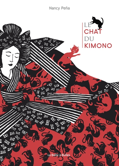 CHAT DU KIMONO
