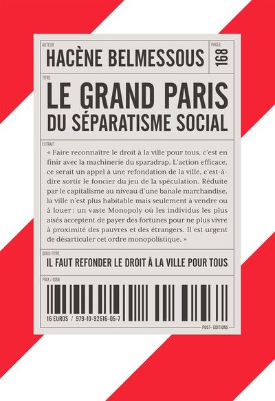GRAND PARIS DU SEPARATISME SOCIAL (LE)