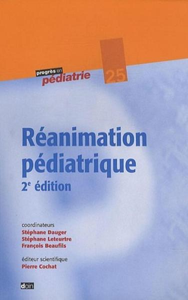 REANIMATION PEDIATRIQUE 2E EDITION - N25
