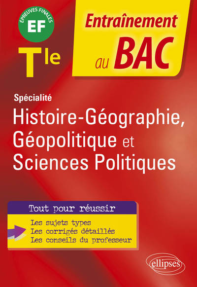 SPECIALITE HISTOIRE-GEOGRAPHIE, GEOPOLITIQUE ET SCIENCES POLITIQUES - TERMI