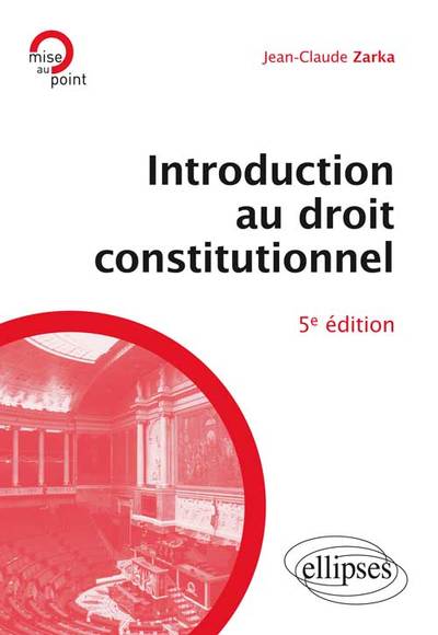 INTRODUCTION AU DROIT CONSTITUTIONNEL 5E EDITION