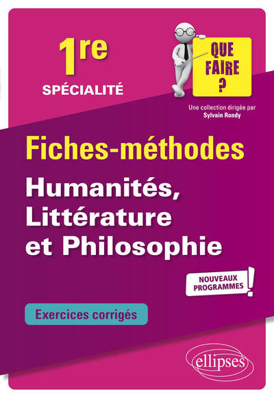 SPECIALITE HUMANITES, LITTERATURE ET PHILOSOPHIE - PREMIERE - NOUVEAUX PROG