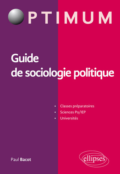 GUIDE DE SOCIOLOGIE POLITIQUE