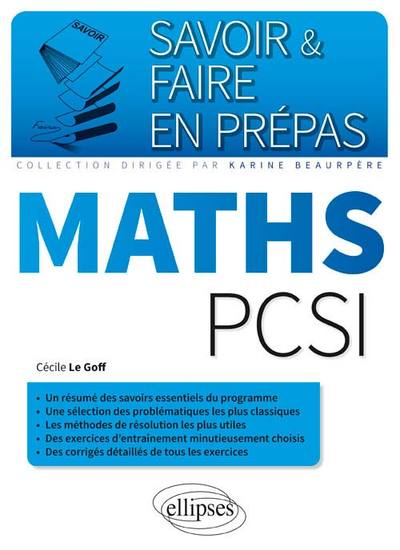 MATHEMATIQUES PCSI