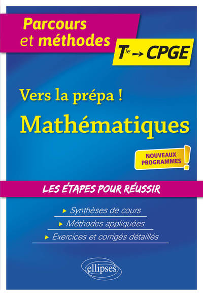 VERS LA PREPA ! - MATHEMATIQUES