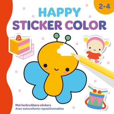 HAPPY STICKER COLOR - 2-4