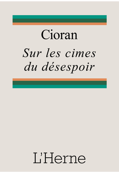 SUR LES CIMES DU DESESPOIR