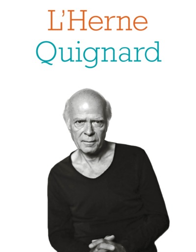 PASCAL QUIGNARD - CAHIER