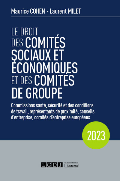 ROIT DES COMITES SOCIAUX ET ECONOMIQUES ET DES COMITES DE GROUPE (CSE) 