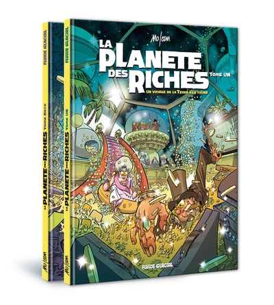PLANETE DES RICHES (LA) - T01 - LA PLANETE DES RICHES - PACK TOMES 01 ET 02