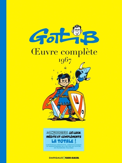 GOTLIB  UVRE COMPLETE (INTEGRALE DARGAUD / FLUIDE GLACIAL) - GOTLIB OEUVRE COMPLETE 1967 (INTEGRALE