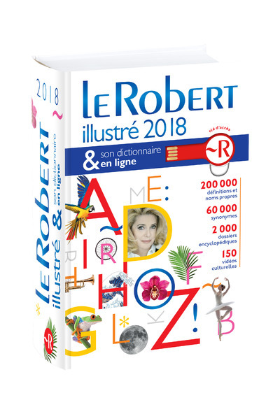 ROBERT ILLUSTRE & SON DICTIONNAIRE INTERNET 2018 + CLE