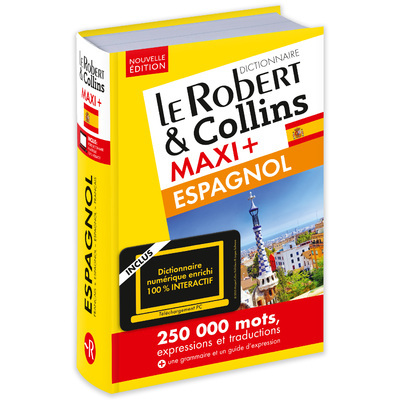 ROBERT & COLLINS MAXI+ ESPAGNOL + CARTE TELECHARGEMENT NE