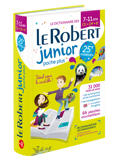ROBERT JUNIOR POCHE PLUS 7-11 ANS - CE-CM-6EME
