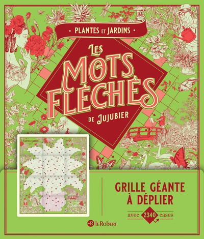 PLANTES ET JARDINS - LES MOTS FLECHES DE JUJUBIER - GRILLE GEANTE