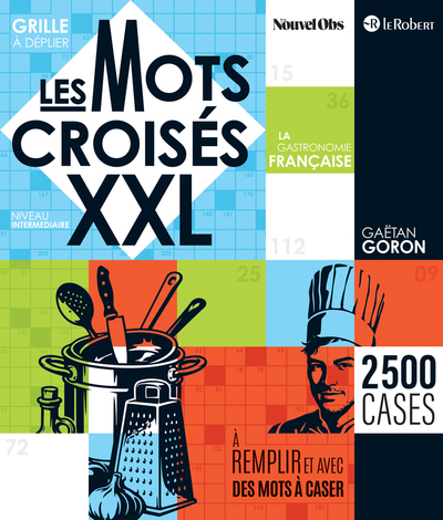 LES MOTS CROISES XXL - LA GASTRONOMIE FRANCAISE