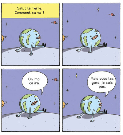 WAR AND PEAS : SALUT LA TERRE