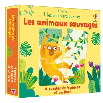 ANIMAUX SAUVAGES - MES PREMIERES PUZZLES
