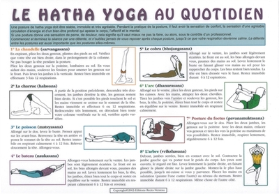 HATHA YOGA AU QUOTIDIEN (PL. A4)