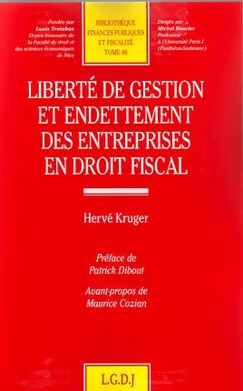 LIBERTE DE GESTION ET ENDETTEMENT