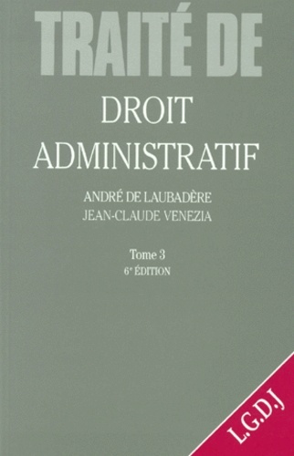 TRAITE DE DROIT ADMINISTRATIF T3