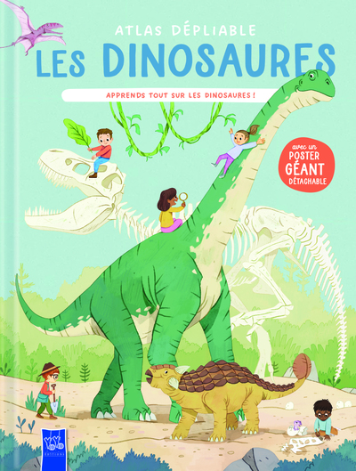 LES DINOSAURES / ATLAS DEPLIABLE