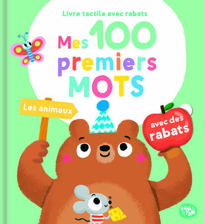 ANIMAUX - 100 PREMIERS MOTS - AVEC DES RABATS