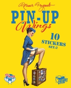 PIN-UP WINGS - POCHETTE DE STICKERS PIN-PP