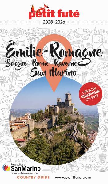 EMILIE-ROMAGNE 2025/2026 PETIT FUTE - BOLOGNE - PARME - RAVENNE