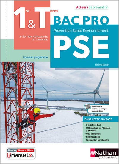 PREVENTION SANTE ENVIRONNEMENT - 1ERE/TERM BPRO (ACTEURS DE PREVENTION) LIV