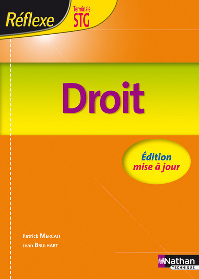 DROIT TERM STG (POCHETTE REFLEXE) ELEVE 2010