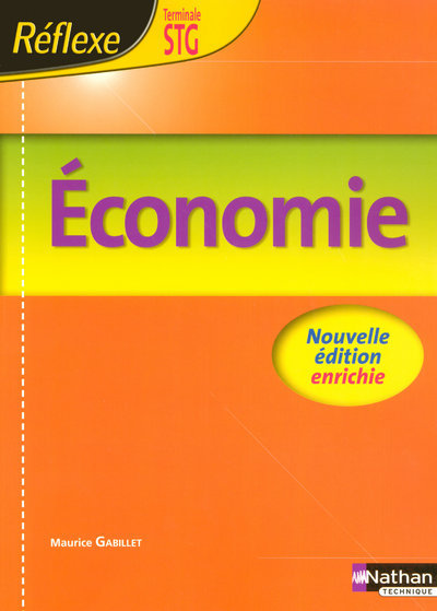 ECONOMIE TERM STG (POCHETTE REFLEXE) ELEVE 2008