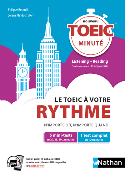 TOEIC MINUTE (LIVRE + NATHAN LIVE) - 2019
