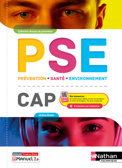 PREVENTION SANTE ENVIRONNEMENT - CAP (ACTEURS DE PREVENTION) - LIVRE + LICE