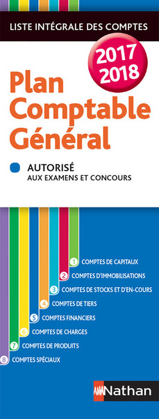 PLAN COMPTABLE GENERAL 2017/2018