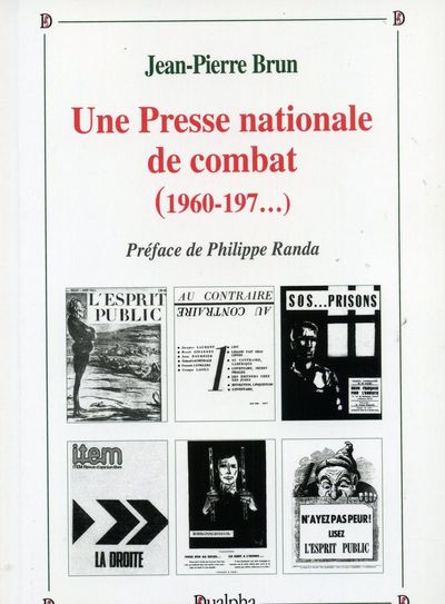 PRESSE NATIONALE DE COMBAT (1960-19...)