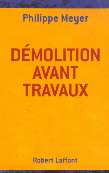 DEMOLITION AVANT TRAVAUX