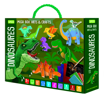 MEGA ARTS & CRAFTS. LES DINOSAURES