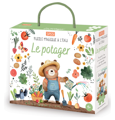 PUZZLE MAGIQUE A L´EAU - LE POTAGER