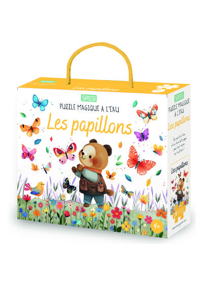 PUZZLE MAGIQUE A L´EAU - LES PAPILLONS