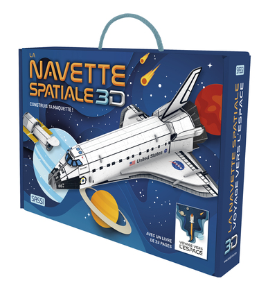 LE NAVETTE SPATIALE 3D - CONSTRUIS TA MAQUETTE !