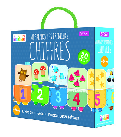 APPRENDS TES PREMIERS CHIFFRES - COFFRET LIVRE + PUZZLES