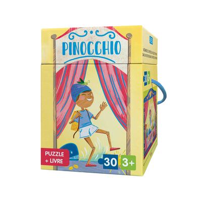 PUZZLE + LIVRE - PINOCCHIO