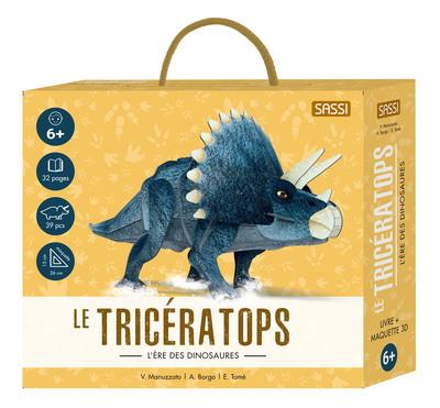 TRICERATOPS - COFFRET 3D DINOSAURES