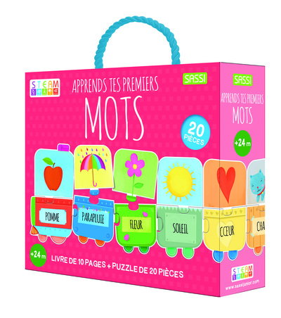 APPRENDS TES PREMIERS MOTS / VALISETTE LIVRE + PUZZLE