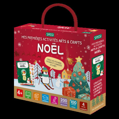 MES PREMIERES ACTIVITES ARTS & CRAFTS. LE NOEL