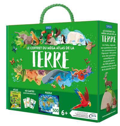 COFFRET DU MEGA ATLAS DE LA TERRE - N.E. 2023