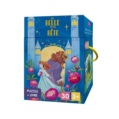 PUZZLE + LIVRE - LA BELLE ET LA BETE