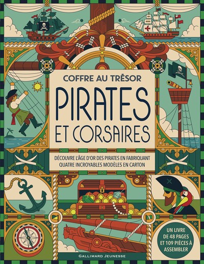 COFFRE AU TRESOR - PIRATES ET CORSAIRES