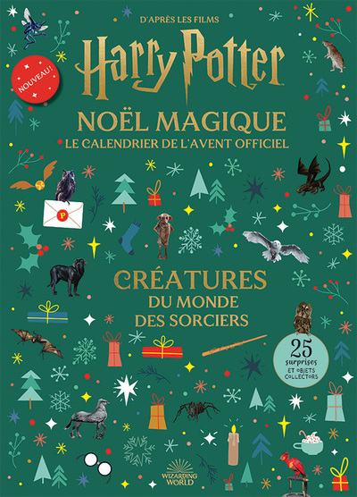 CALENDRIER DE L´AVENT OFFICIEL - CREATURES MAGIQUES